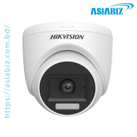 Hikvision DS-2CE76D0T-EXLPF 2MP Smart Hybrid Light Dome Camera